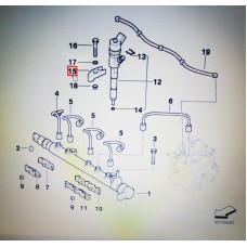 Държач дюза (пета) за Mini Couper R50