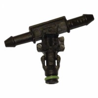 ЩУЦЕР ИЗЛИШНО ГОРИВО НАКРАЙНИК ИНЖЕКТОР ТРОЙНИК DELPHI COMMON RAIL